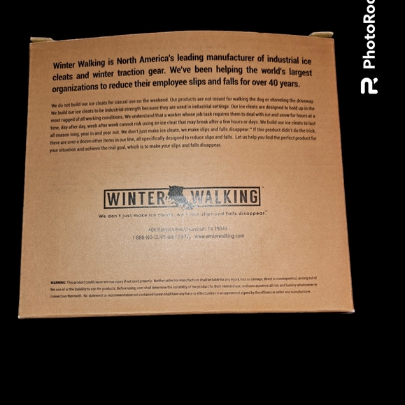 NWT Winter Walking Ice Cleats - Picture 3 of 4